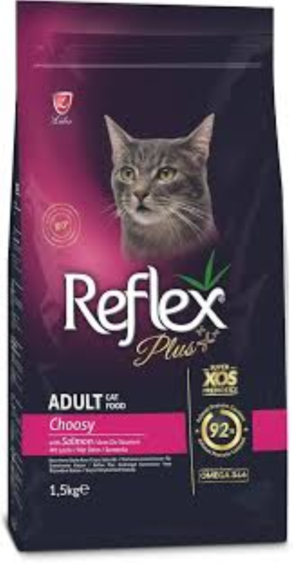 REFLEX PLUS ADULT CAT FOOD CHOOSY 1.5KG
